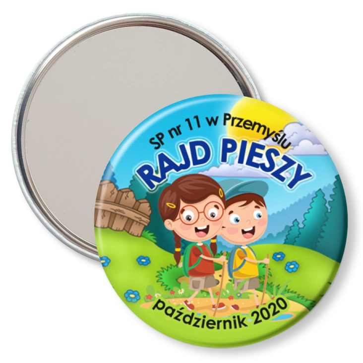 przypinka lusterko Rajd pieszy SP nr 11 w Przemyślu
