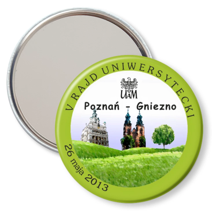 przypinka lusterko Rajd UAM