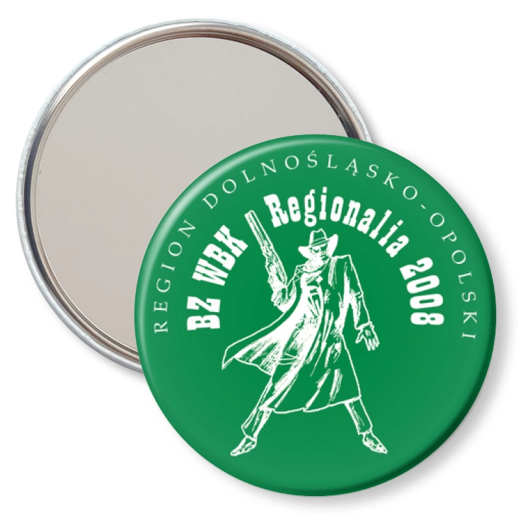 przypinka lusterko Regionalia BZ WBK
