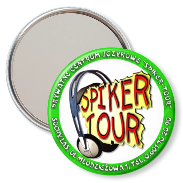 przypinka lusterko Spiker-Tour