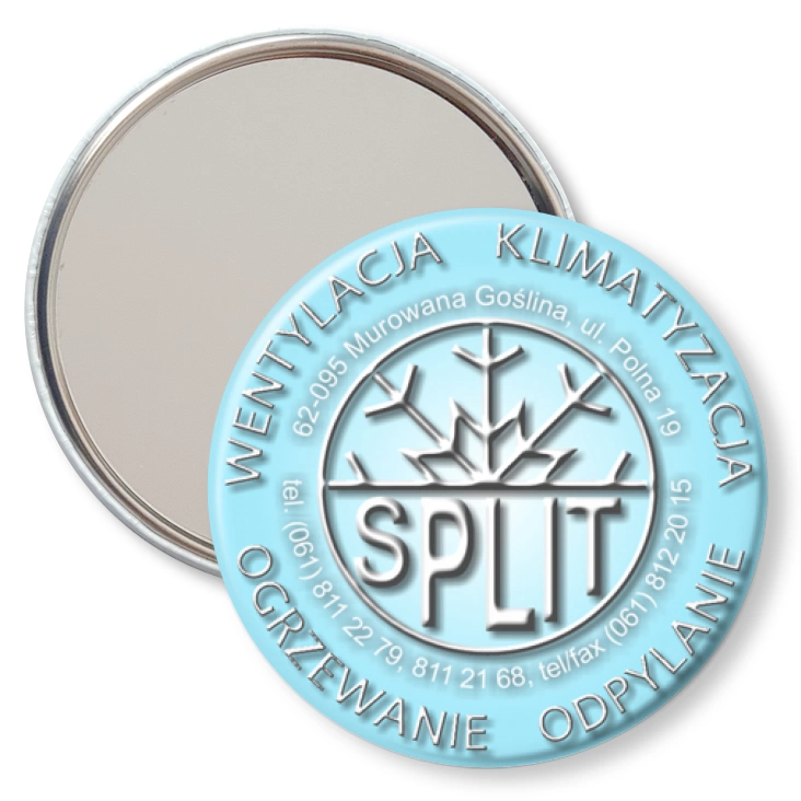 przypinka lusterko SPLIT