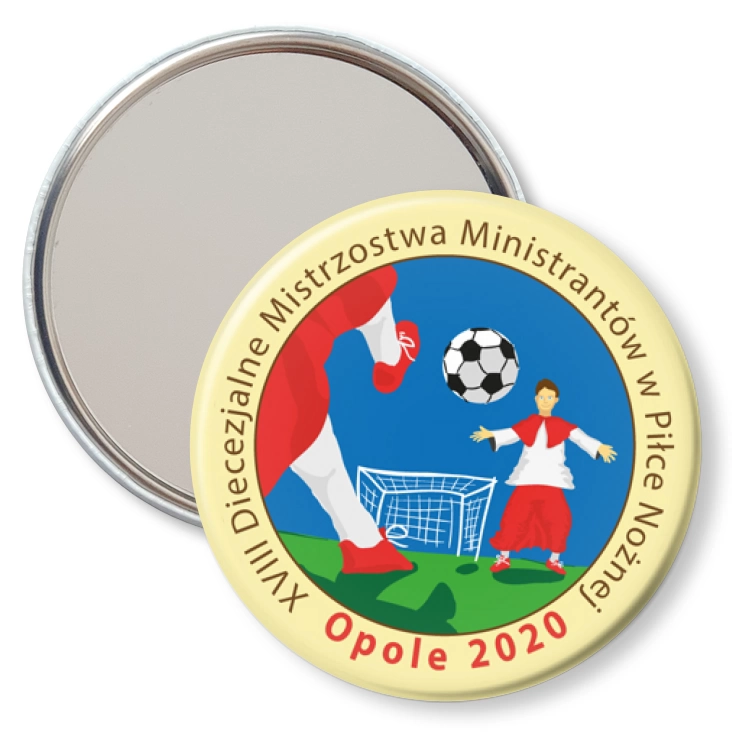 przypinka lusterko XVIII Diecezjalne Mistrzostwa Ministrantów