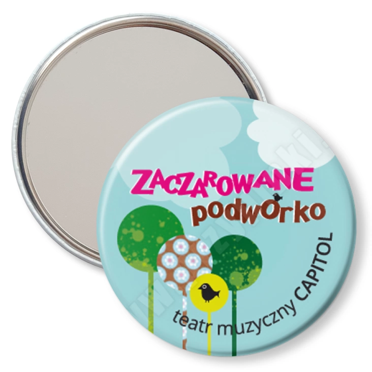 przypinka lusterko Zaczarowane Podwórko