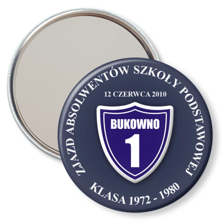 przypinka lusterko Zjazd Absolwentów SP w Bukownie