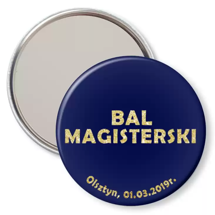 przypinka lusterko Bal Magisterski 2019