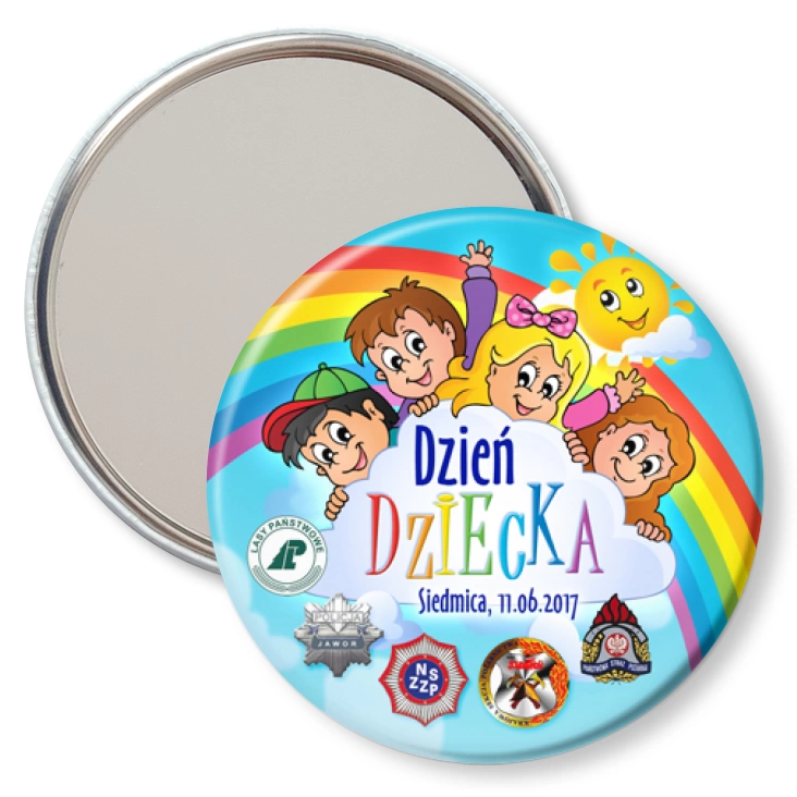 przypinka lusterko Dzień Dziecka 2017