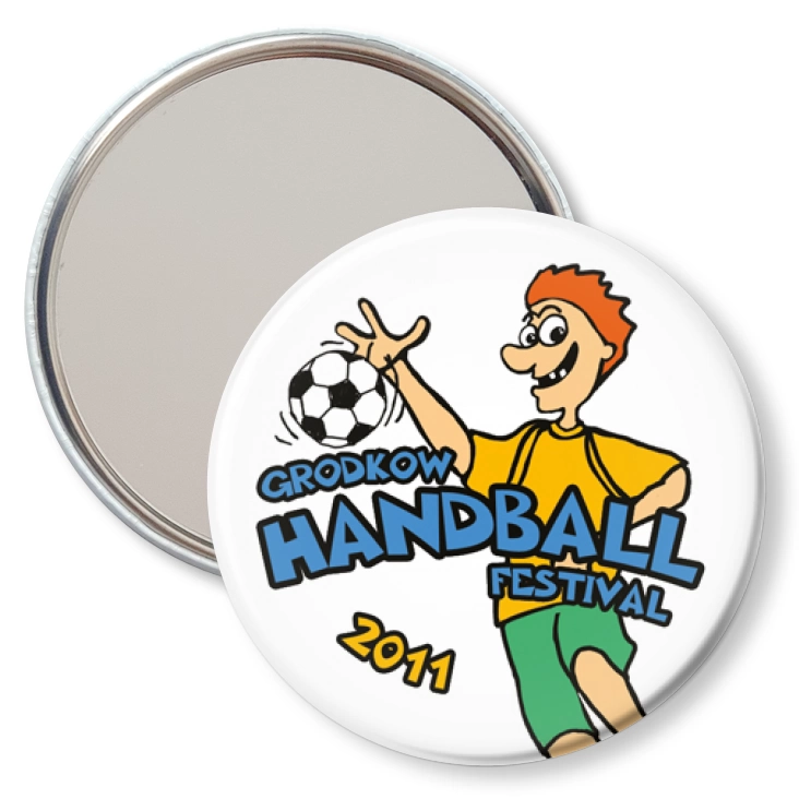przypinka lusterko Handball Festiwal