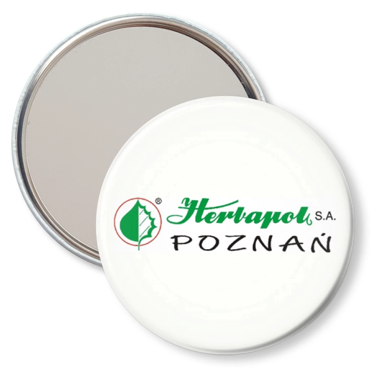 przypinka lusterko Herbapol S.A. - Poznań