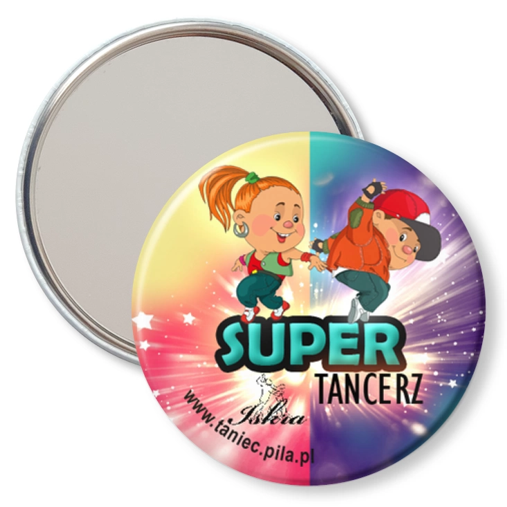 przypinka lusterko Iskra - Super Tancerz