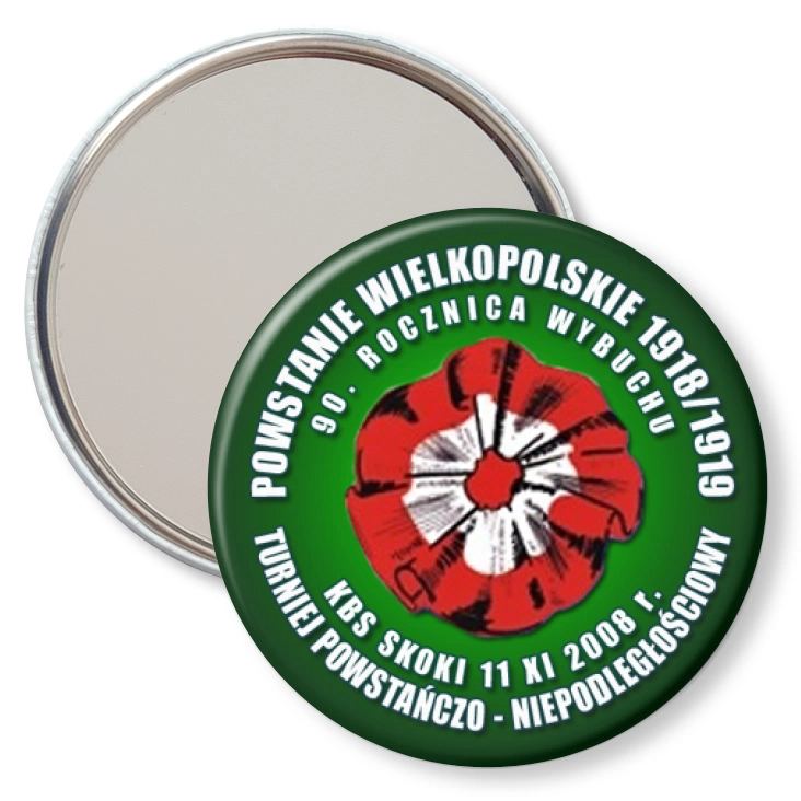 przypinka lusterko Rocznica Wybuchu Powstania Wielkopolskiego