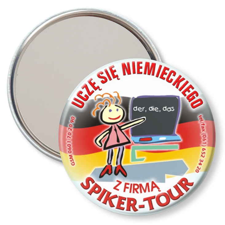 przypinka lusterko Spiker-Tour