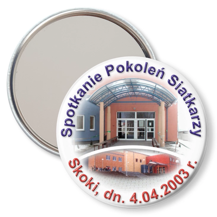 przypinka lusterko Spotkanie Pokoleń Siatkarzy