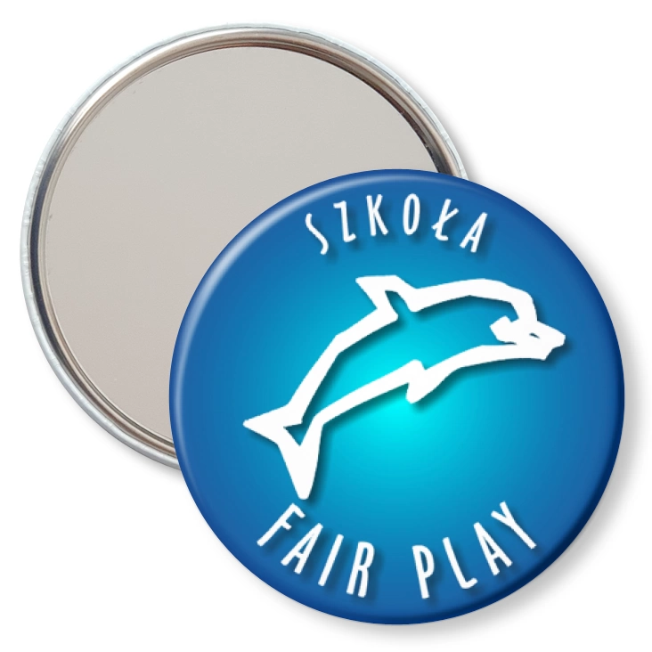 przypinka lusterko Szkoła Fair Play