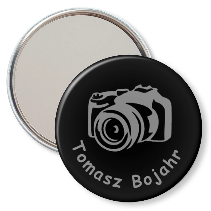przypinka lusterko Tomasz Bojahr