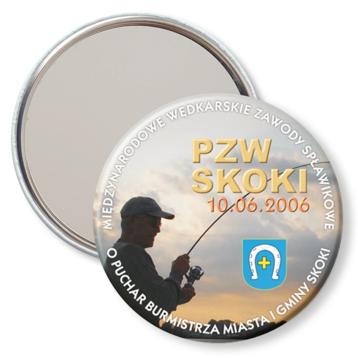 przypinka lusterko Wędkarskie Zawody Spławikowe 2006