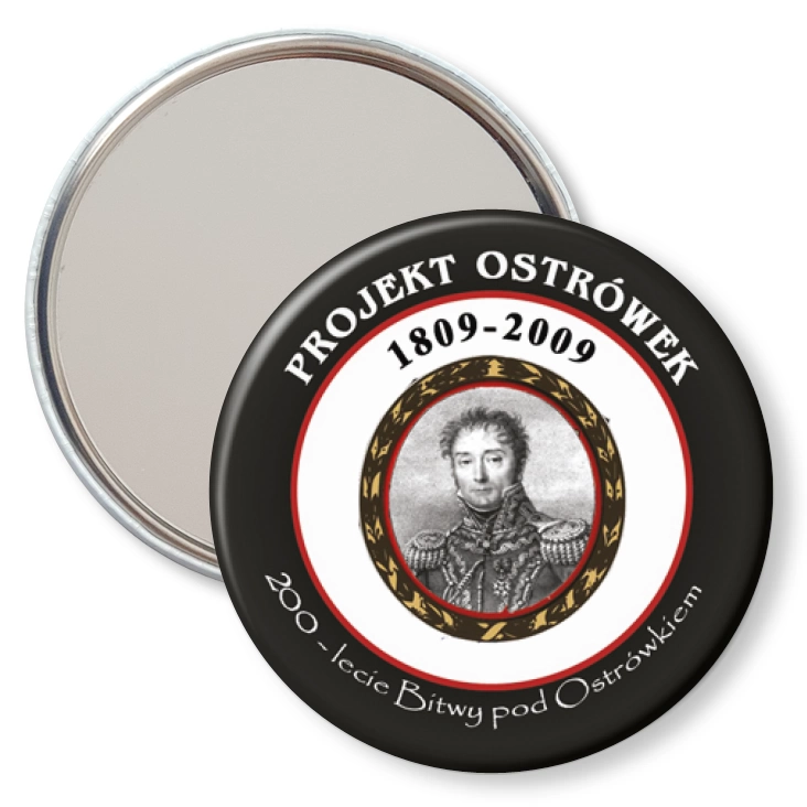 przypinka lusterko 200-lecie Bitwy pod Ostrówkiem