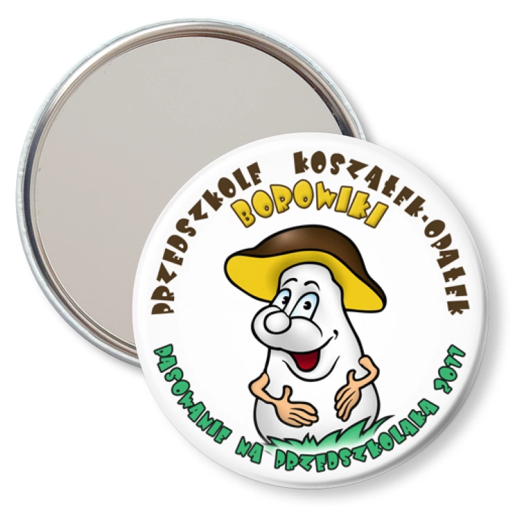 przypinka lusterko Borowiki