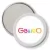 Przypinka lusterko Galileo srebrny