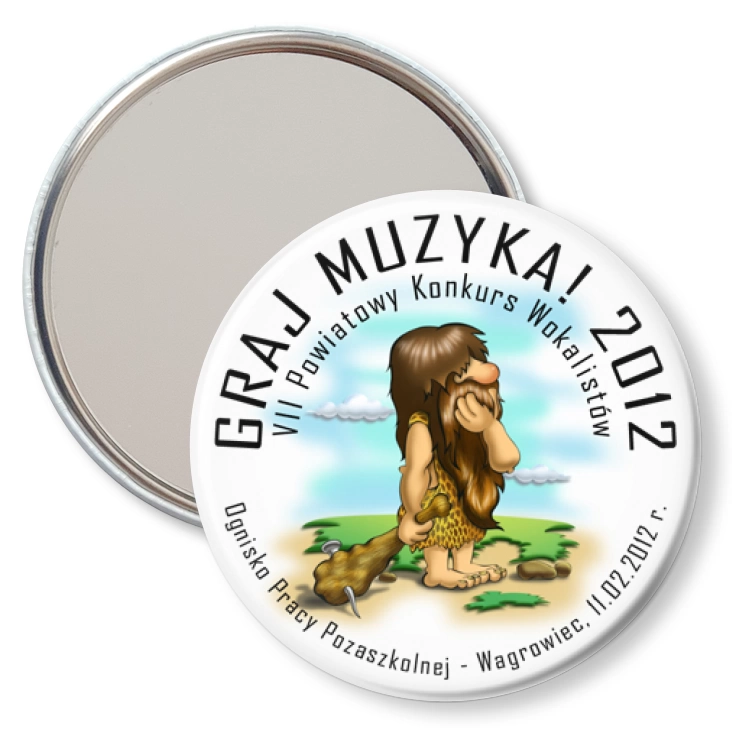 przypinka lusterko Graj Muzyka! 2012