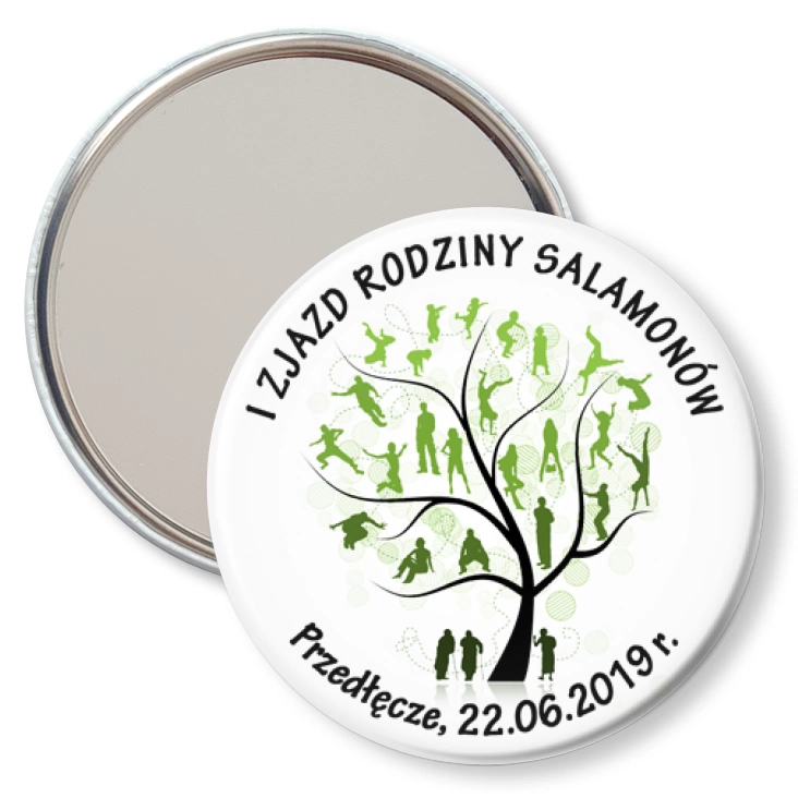 przypinka lusterko I Zjazd Rodziny Salomonów