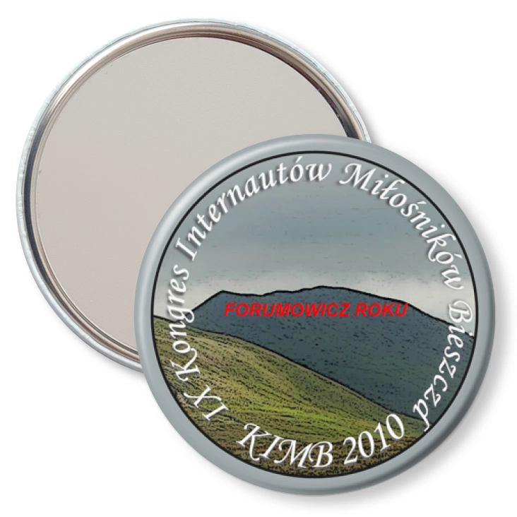 przypinka lusterko KIMB 2010 - forumowicz roku