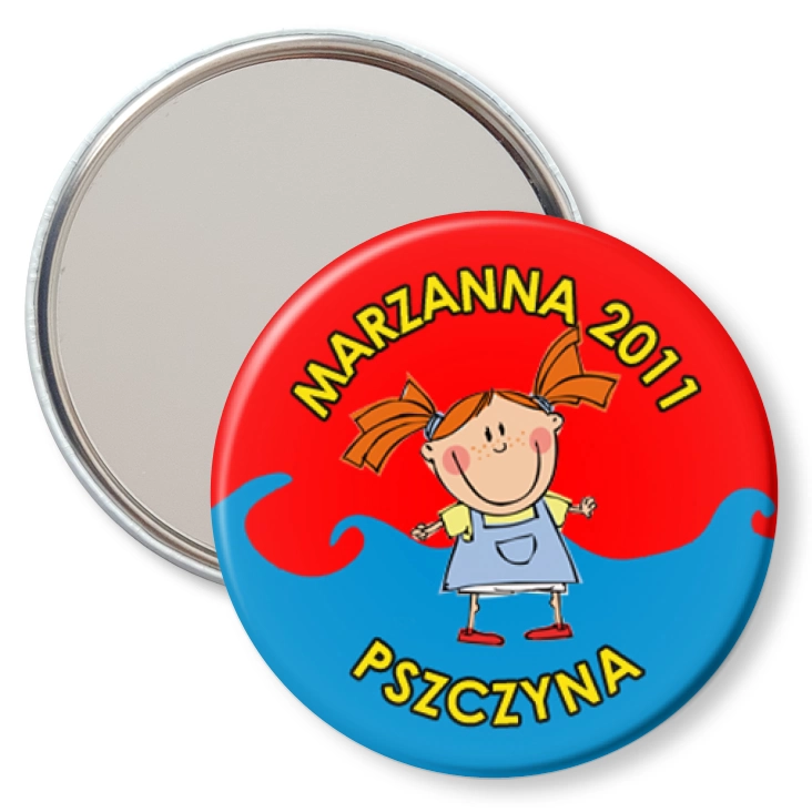 przypinka lusterko Marzanna 2011