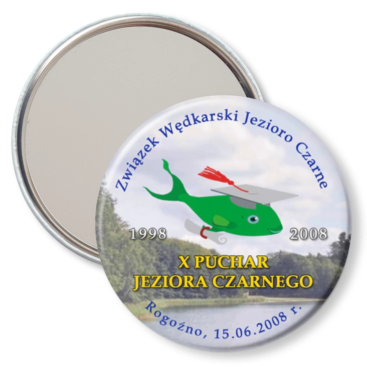 przypinka lusterko Puchar Jeziora Czarnego