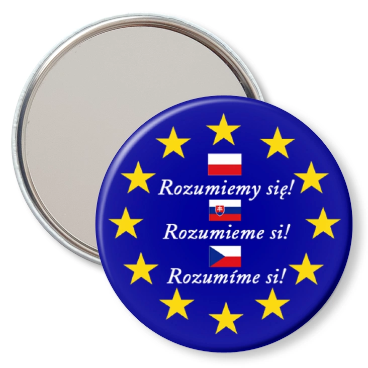 przypinka lusterko Rozumiemy się
