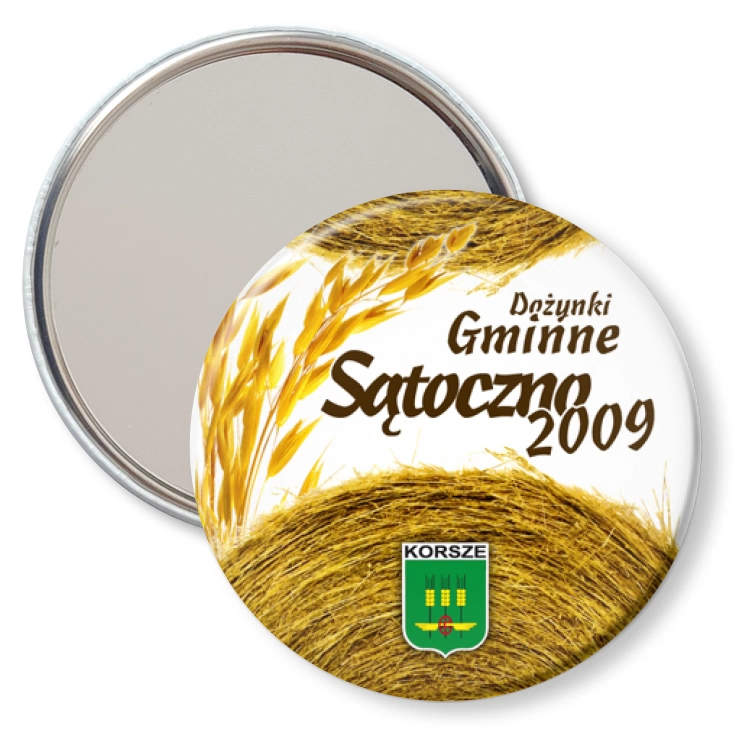 przypinka lusterko Sątoczno - Dożynki 2009