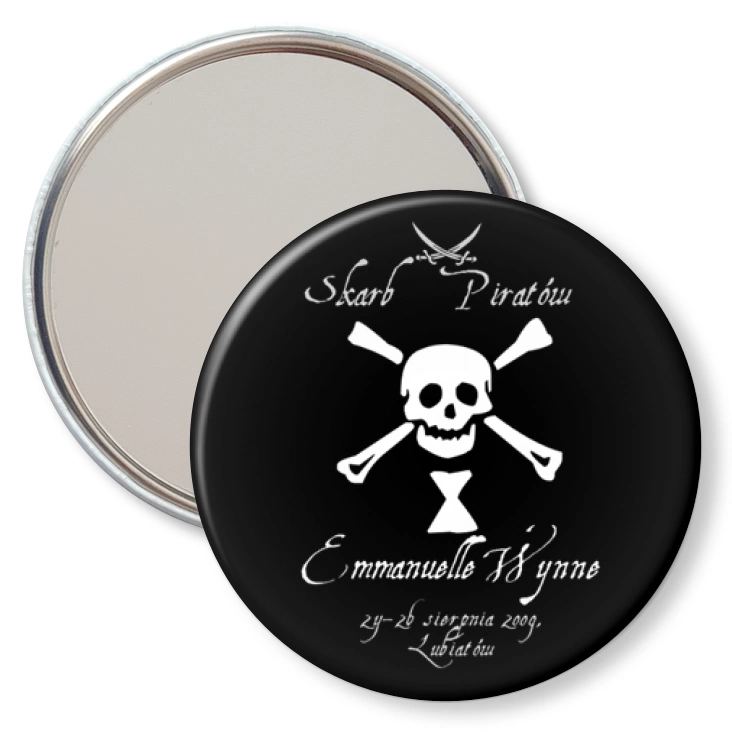 przypinka lusterko Skarb Piratów F
