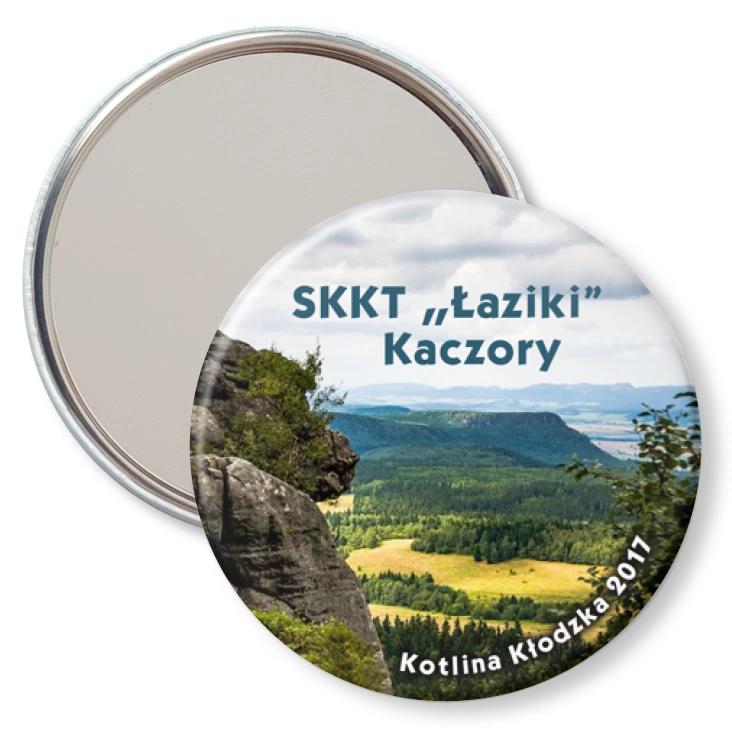przypinka lusterko SKKT Łaziki Kaczory