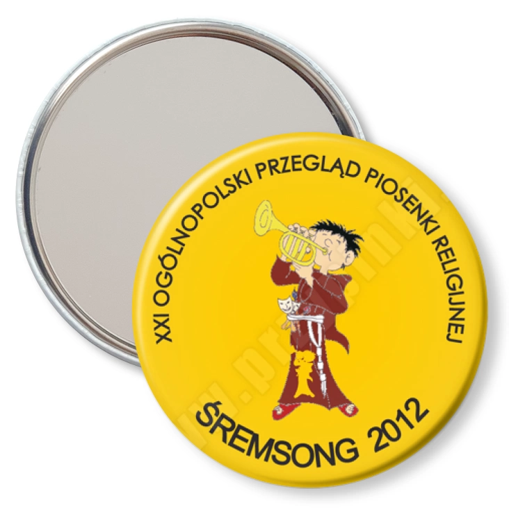 przypinka lusterko Śremsong 2012