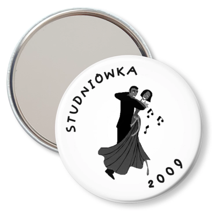 przypinka lusterko Studniówka 2009