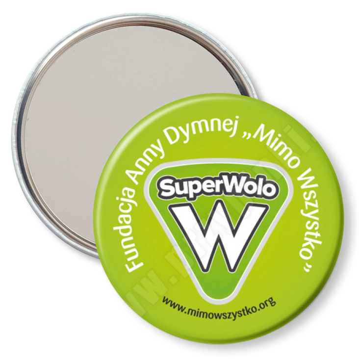 przypinka lusterko SuperWolo