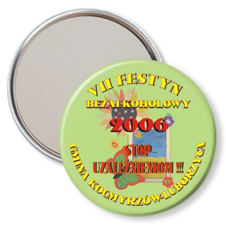 przypinka lusterko VII Festyn Bezalkoholowy 2006