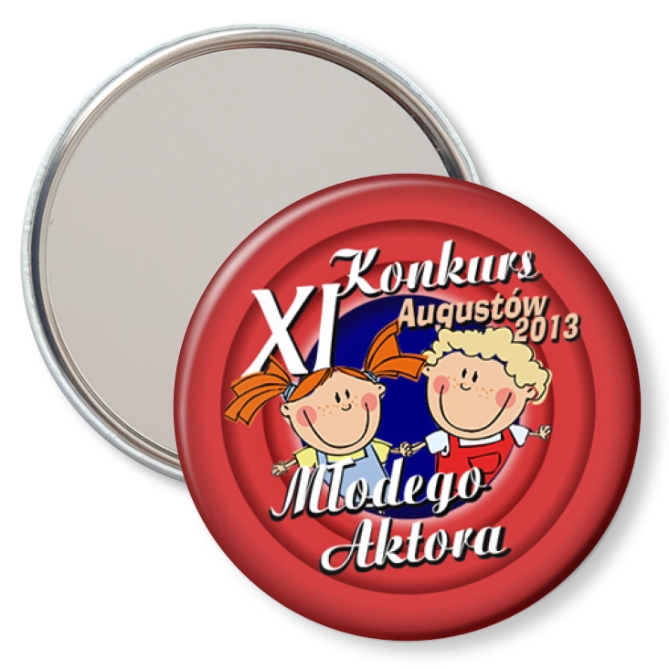 przypinka lusterko XI Konkurs Młodego Aktora