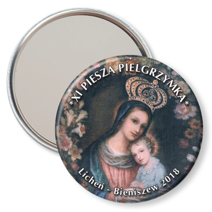 przypinka lusterko XI Piesza pielgrzymka