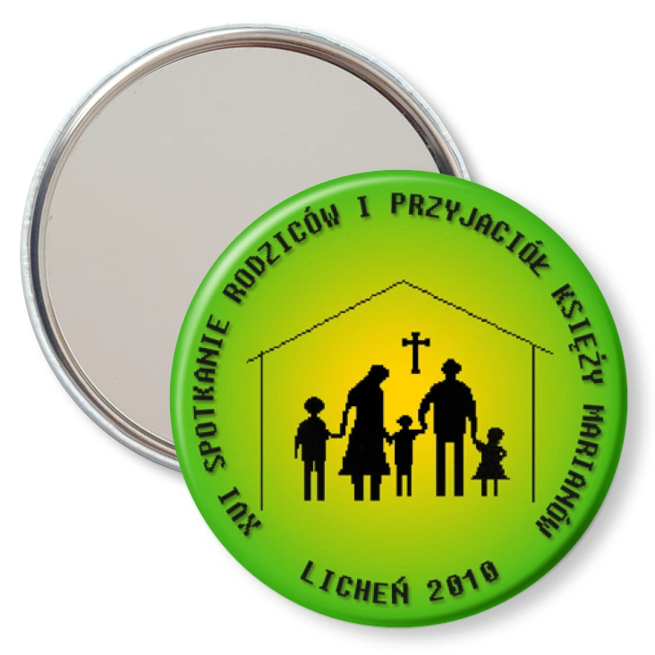 przypinka lusterko XVI Spotkanie Rodziców i Przyjaciół Księży Marianów