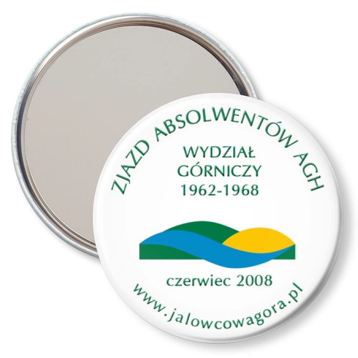 przypinka lusterko Zjazd Absolwentów AGH