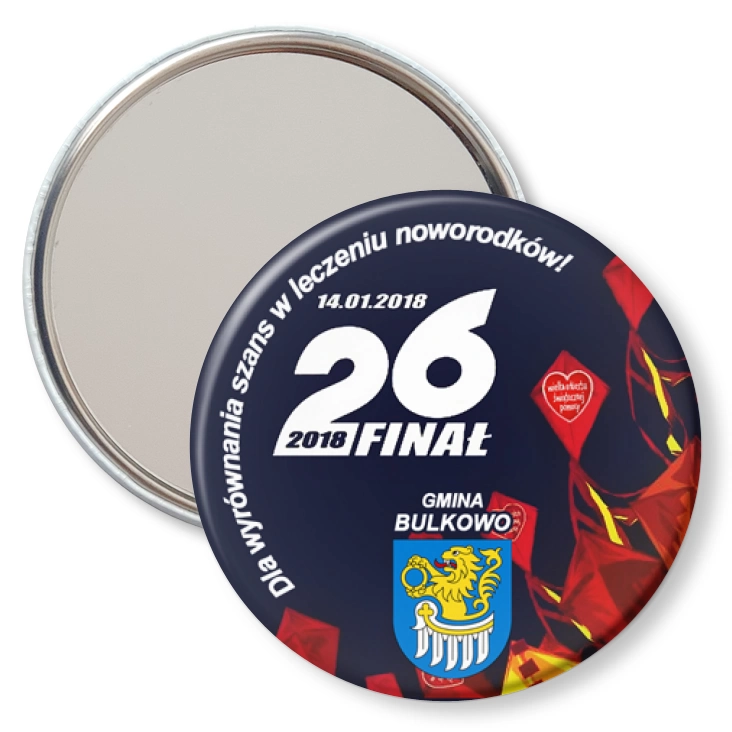 przypinka lusterko 26 Finał WOŚP