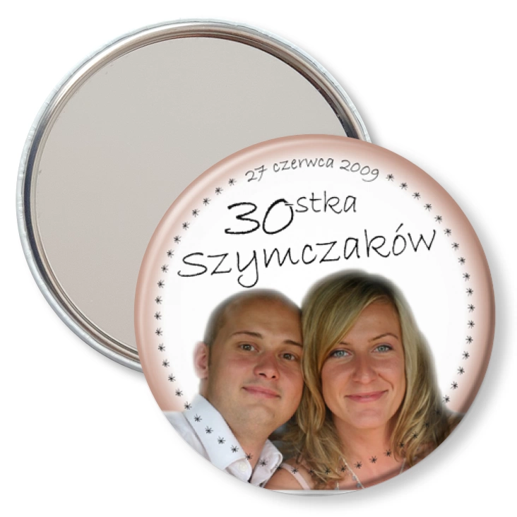 przypinka lusterko 30-stka Szymczaków