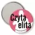 Przypinka lusterko Czyta elita