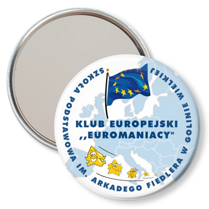 przypinka lusterko Euromaniacy