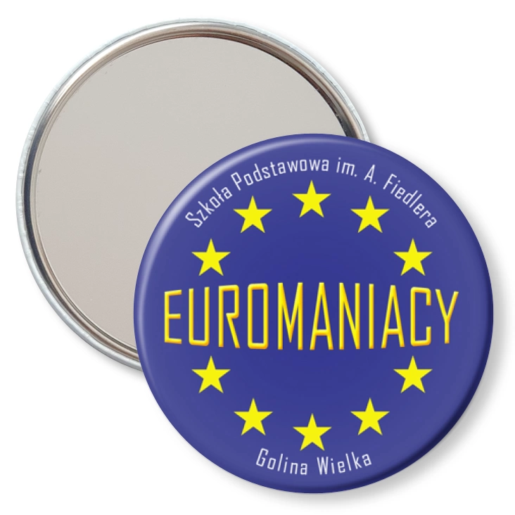 przypinka lusterko Euromaniacy