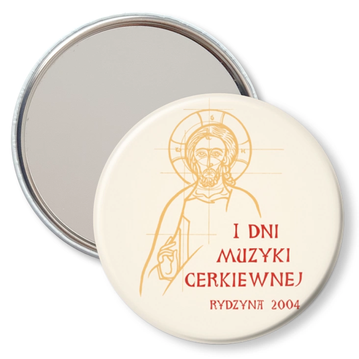 przypinka lusterko I Dni Muzyki Cerkiewnej