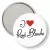Przypinka lusterko I love Renee Blanche