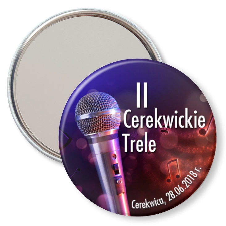 przypinka lusterko II Cerekwickie Trele