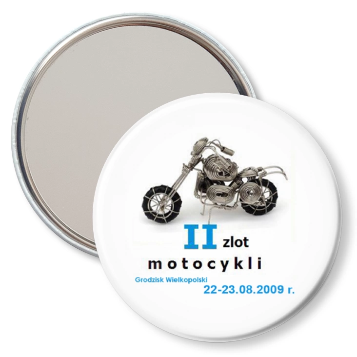 przypinka lusterko II Zlot Motocykli