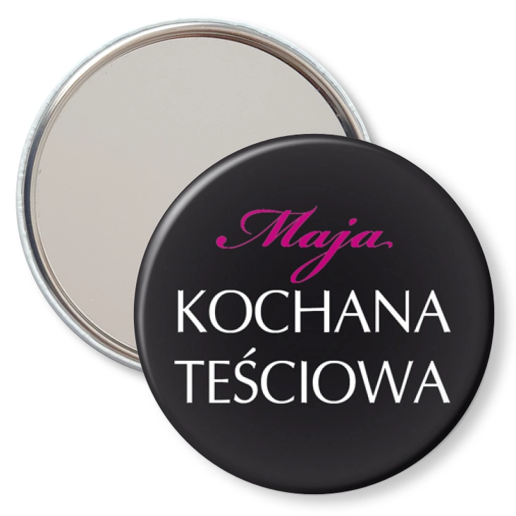 przypinka lusterko Kochana teściowa