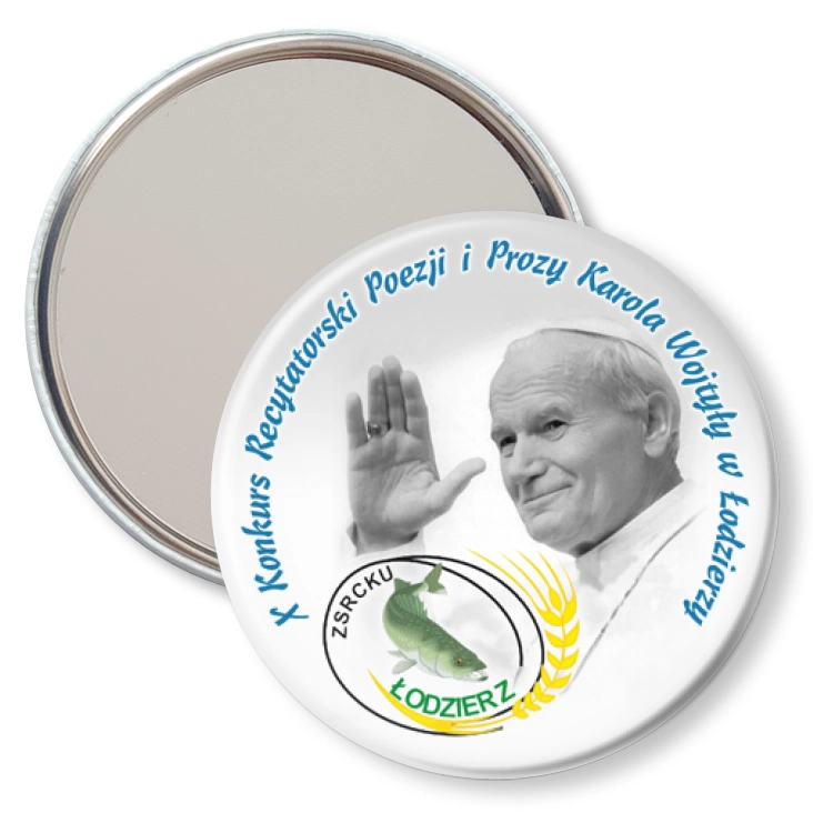 przypinka lusterko Konkurs recytatorski - Łodzierz 2010
